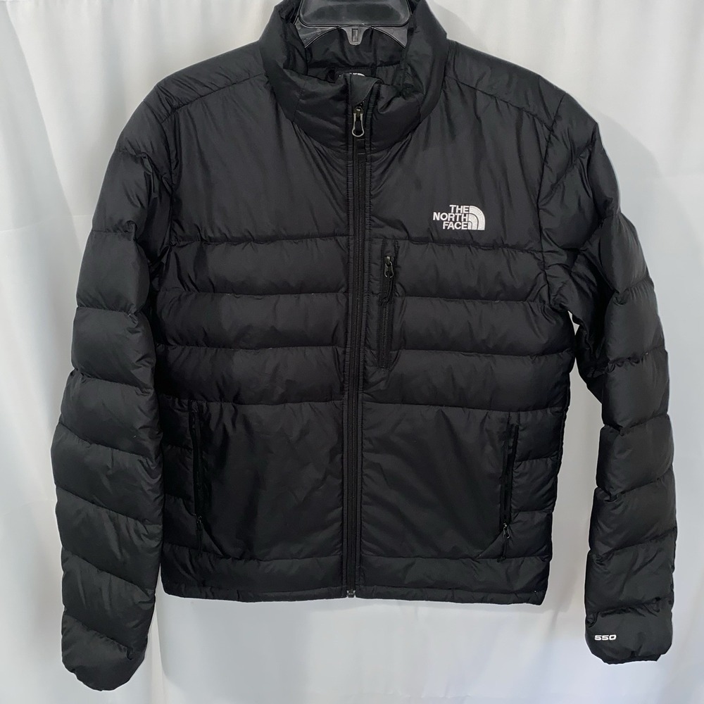 The North Face Jacket Mens Small Black Aconcagua 2 Down Puffer 550 Fill NF0A4R29